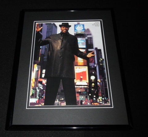 Patrick Ewing 1998 in New York City Framed 11x14 Photo Display Knicks