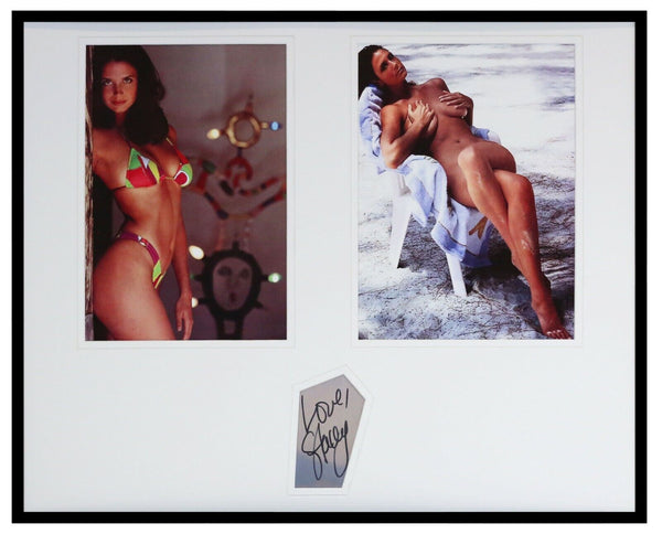 Stacey Williams Signed Framed 16x20 Bikini Photo Set