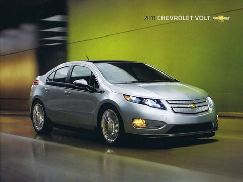 ORIGINAL Vintage 2011 Chevrolet Volt Sales Brochure Book