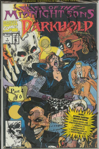 Darkhold #1 Polybagged ORIGINAL Vintage 1992 Marvel Comics