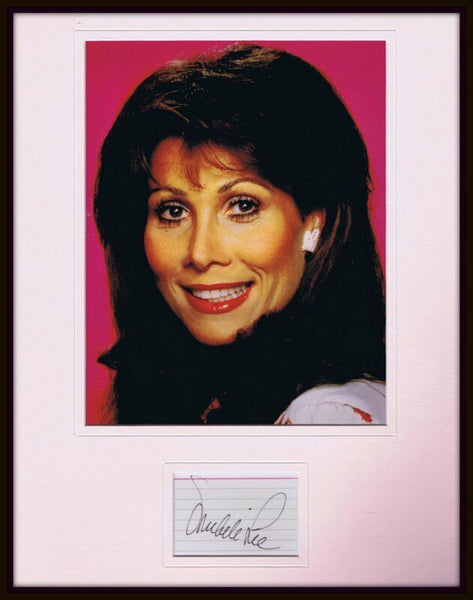 Michele Lee Signed Framed 11x14 Photo Display JSA Knots Landing