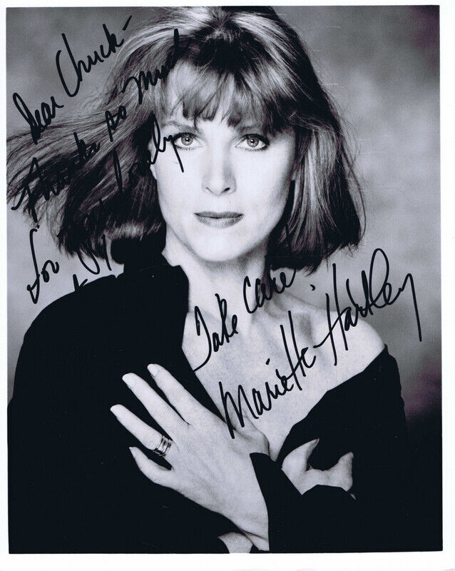 Mariette Hartley Signed Vintage 8x10 Photo Twilight Zone Star Trek Logan's Run