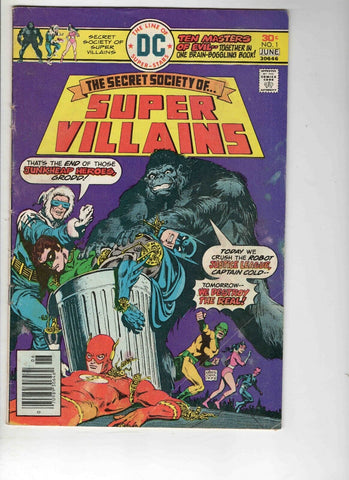 Secret Society of Super Villains #1 VINTAGE 1976 DC Comics