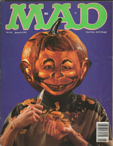 ORIGINAL Vintage Jan 1993 Mad Magazine #316