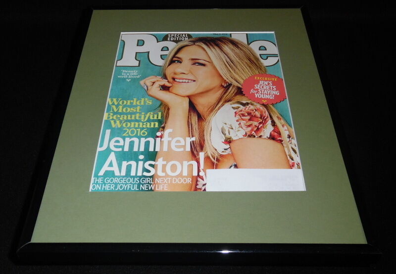 Jennifer Aniston Framed 11x14 ORIGINAL 2016 People Most Beautiful Cover B