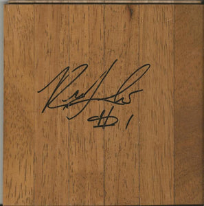 Ricardo Ricky Ledo Signed 6x6 Floorboard Providence Dallas Mavericks