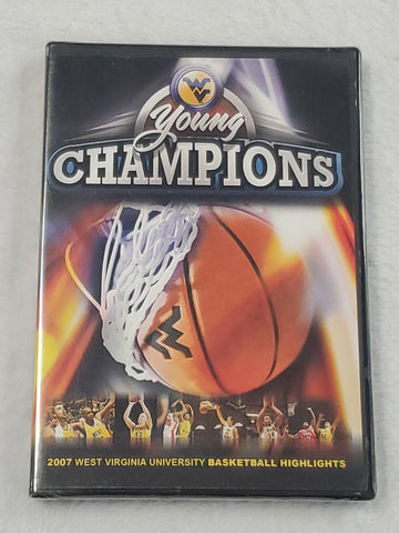 SEALED 2007 West Virginia Mountaineers Basketball DVD Young Champions