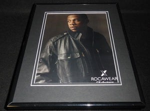 Jay Z 2010 Rocawear 10th Anniversary Framed 11x14 ORIGINAL Vintage Advertisement