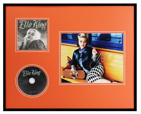 Elle King Signed Framed 16x20 Love Stuff CD & Photo Display 