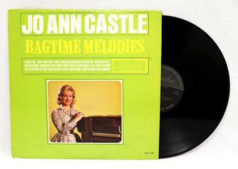 VINTAGE Jo Ann Castle - Ragtime Melodies LP Vinyl Record Album HLP-126