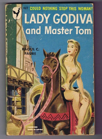 ORIGINAL Vintage 1949 Lady Godiva & Master Tom Paperback Book GGA Raoul Faure