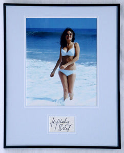 Jacqueline Bisset Signed Framed 16x20 Bikini Photo Display The Deep 