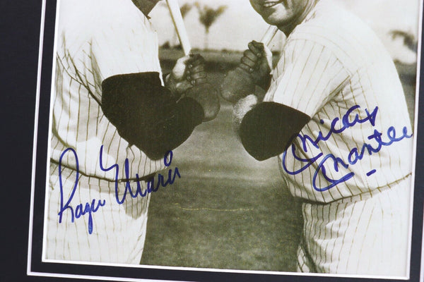 Mickey Mantle + Roger Maris Facsimile Signed Framed 16x20 Yankees Photo Set