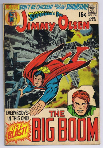 Superman's Pal Jimmy Olsen #138 ORIGINAL Vintage 1971 Comics  