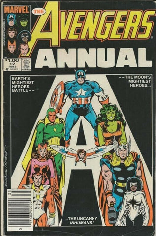 Avengers Annual #12 ORIGINAL Vintage 1984 Marvel Comics 