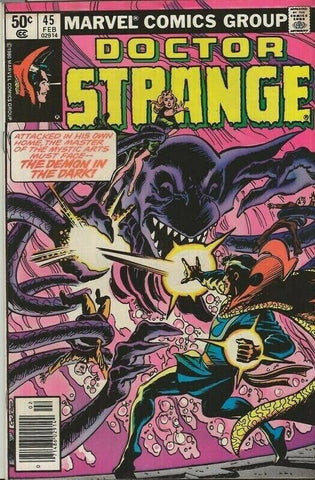 Doctor Strange #45 ORIGINAL Vintage 1981 Marvel Comics 