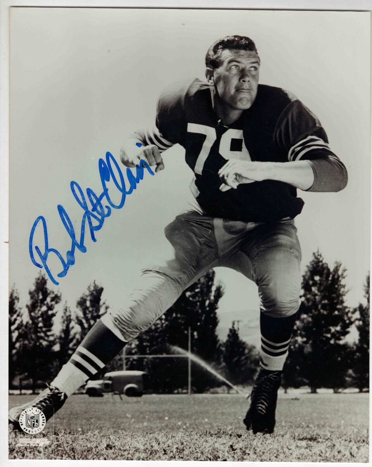 Bob St Clair Signed 8x10 Photo 49ers