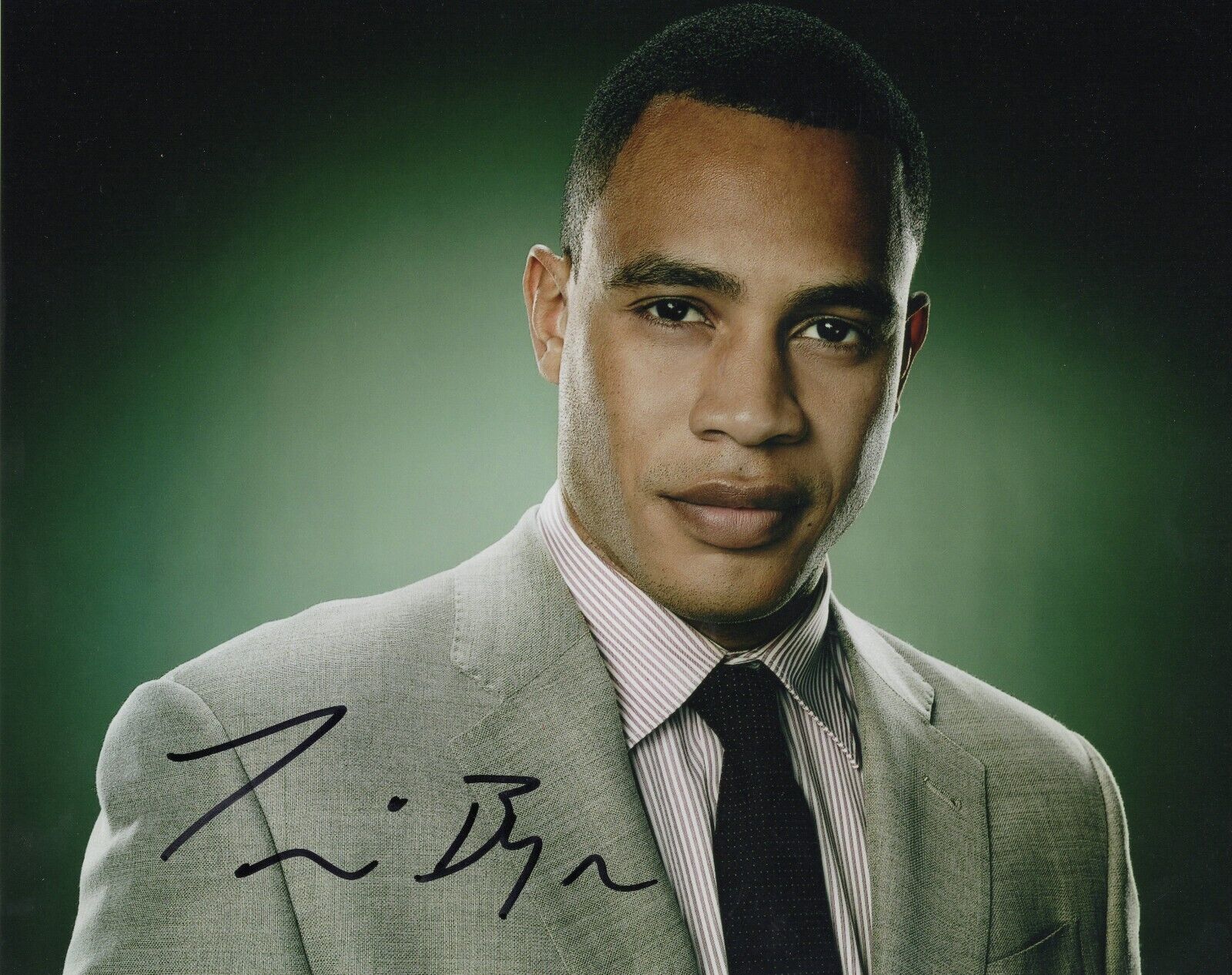 Trai Byers Signed 8x10 Photo AW Empire Andre Lyon