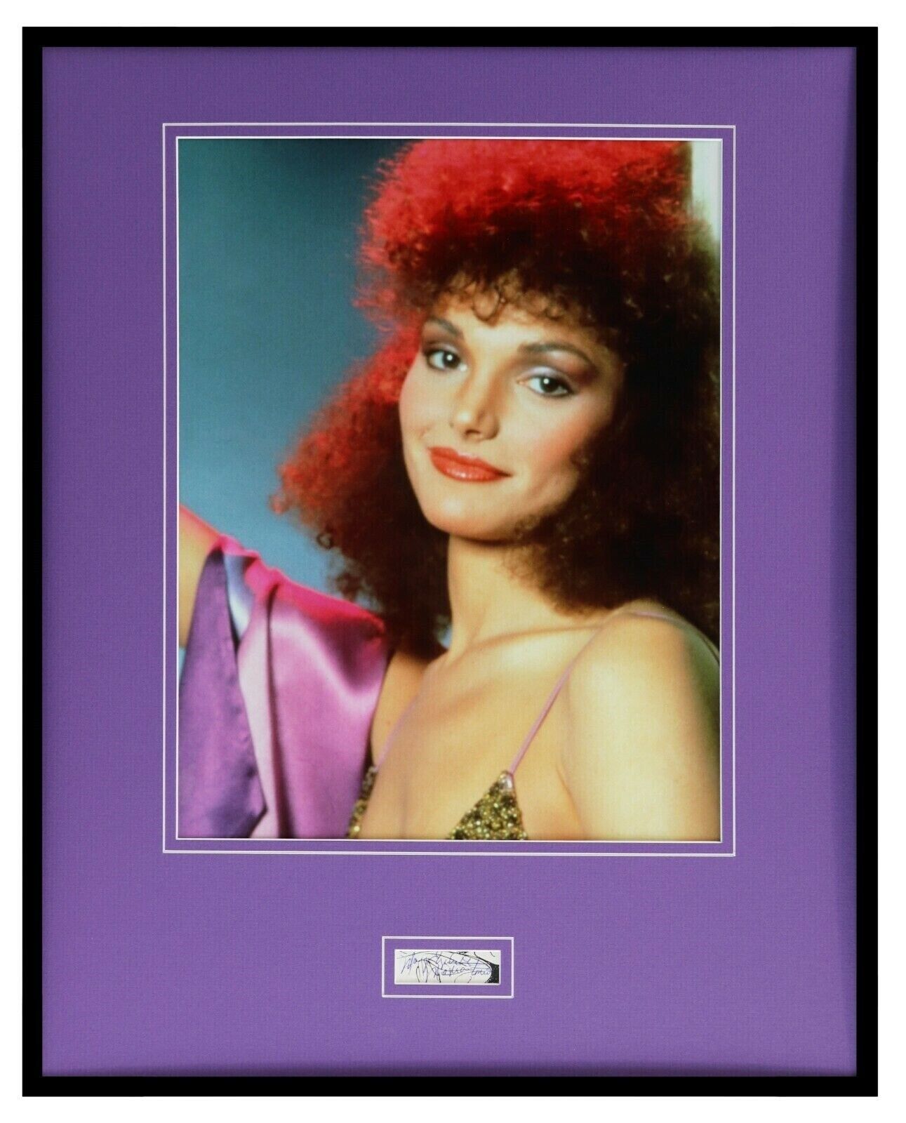 Mary Elizabeth Mastrantonio Signed Framed 16x20 Photo Display Scarface 