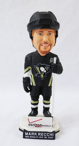 VINTAGE 2007 Pittsburgh Penguins Mark Recchi Bobblehead SGA Mellon Arena