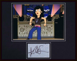 Ashlee Simpson Signed Framed 11x14 Photo Display JSA Family Guy