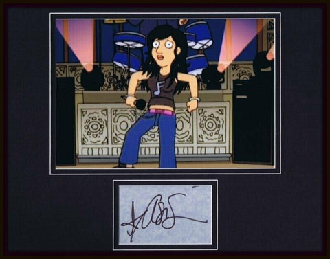 Ashlee Simpson Signed Framed 11x14 Photo Display JSA Family Guy