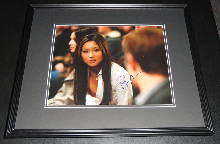 Brenda Song Signed Framed 11x14 Photo Poster The Social Network