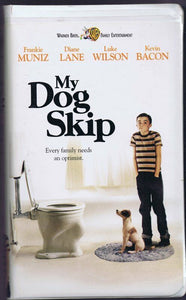 My Dog Skip (2000) VINTAGE VHS Cassette Clamshell Frankie Muniz Diane Lane