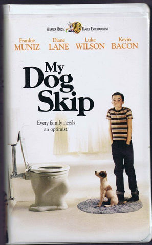 My Dog Skip (2000) VINTAGE VHS Cassette Clamshell Frankie Muniz Diane Lane