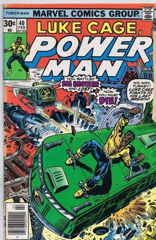 Luke Cage Power Man #22 ORIGINAL Vintage 1974 Marvel Comics 