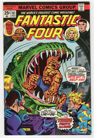 Fantastic Four #161 ORIGINAL Vintage 1975 Marvel Comics 