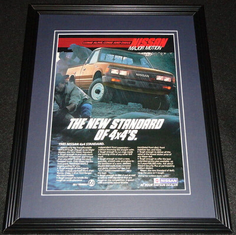 1985 Nissan 4x4 Standard 11x14 Framed ORIGINAL Vintage Advertisement 