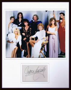 Joanna Cassidy Signed Framed 11x14 Photo Display Hollywood Wives w/ cast