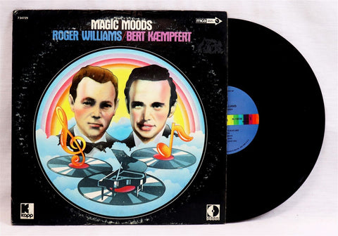 VINTAGE Magic Moods Roger Williams Bert Kaempfert LP Vinyl Record Album 