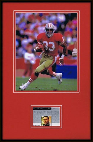 Roger Craig Signed Framed 11x17 Photo Display Pro Line 49ers Raiders