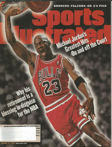 ORIGINAL Vintage January 25 1999 Sports Illustrated Magazine Michael Jordan 