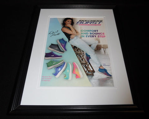 Demi Lovato Facsimile Signed Framed 2015 Skechers Advertising Display B