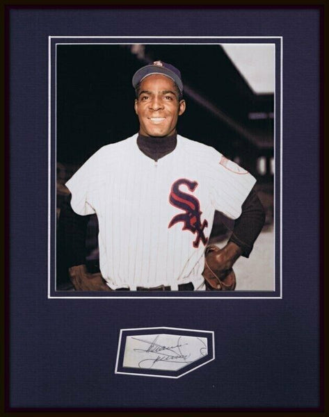 Minnie Minoso Signed Framed 11x14 Photo Display White Sox