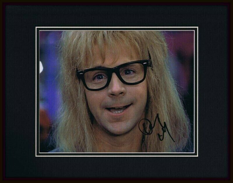 Dana Carvey Signed Framed 11x14 Photo Display AW Wayne's World Garth SNL