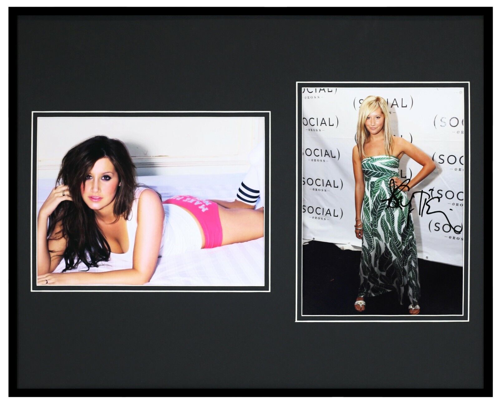 Ashley Tisdale Signed Framed 16x20 Photo Set High School Musical