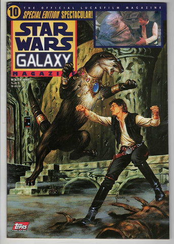 Topps Star Wars Galaxy Magazine #10 VINTAGE 1997 Harrison Ford