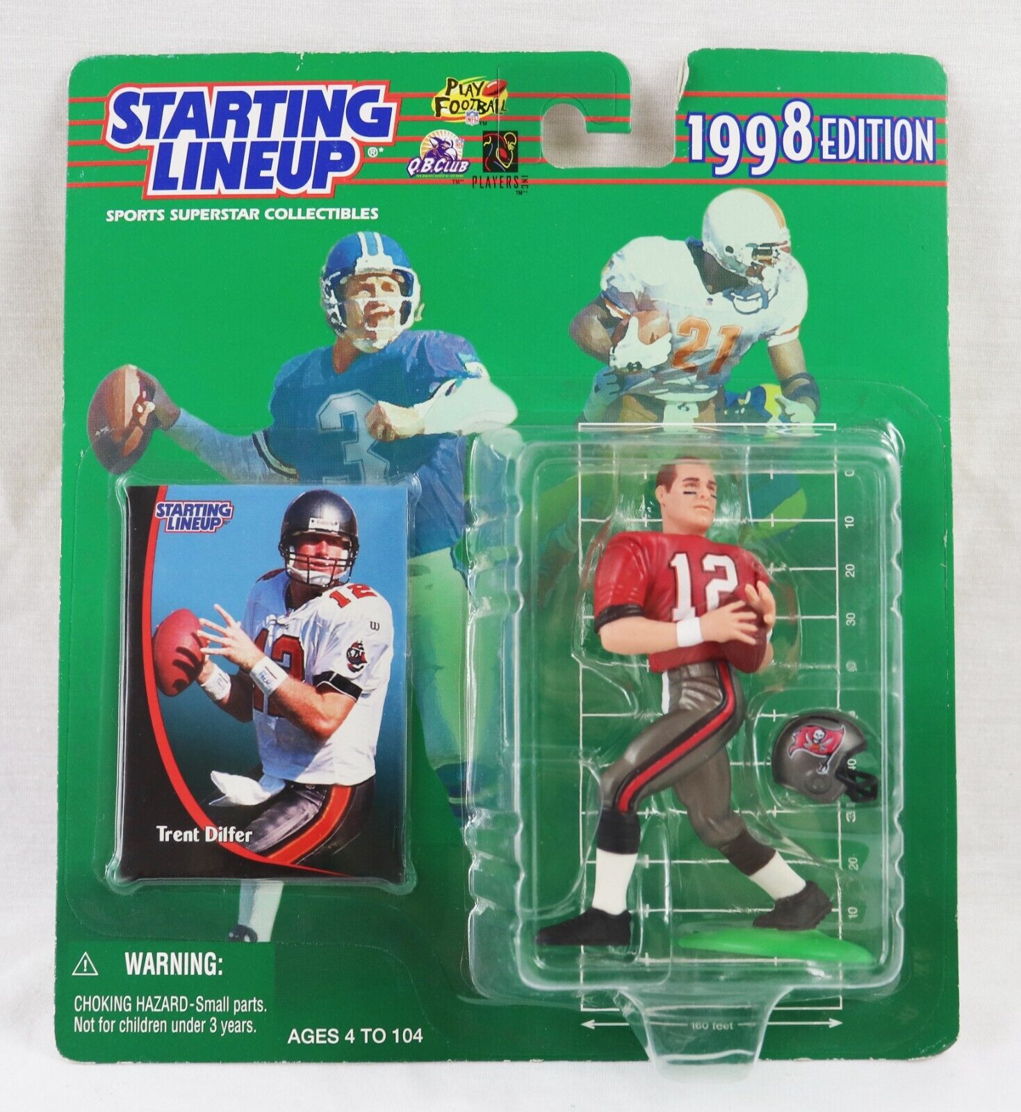 VINTAGE 1998 Starting Lineup SLU Action Figure Trent Dilfer Bucs