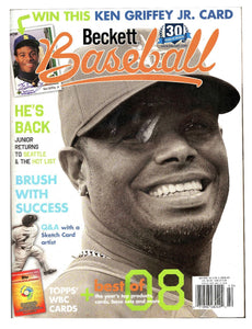 Apr 2009 Beckett Baseball Magazine #42 Ken Griffey Jr