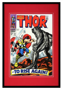 Thor #151 Marvel Comics Framed 12x18 Official Repro Cover Display