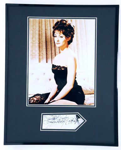 Elizabeth Ashley Signed Framed 16x20 Photo Display JSA 