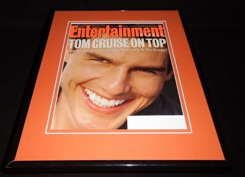 Tom Cruise 11x14 Framed ORIGINAL 1992 Entertainment Weekly Cover 