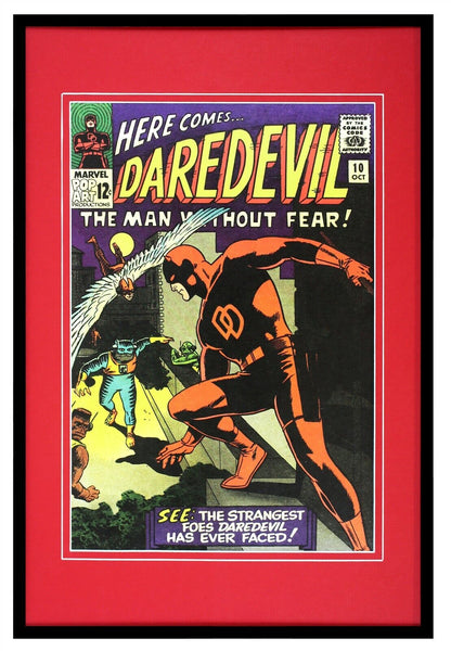 Daredevil #10 Marvel Comics Framed 12x18 Official Repro Cover Display