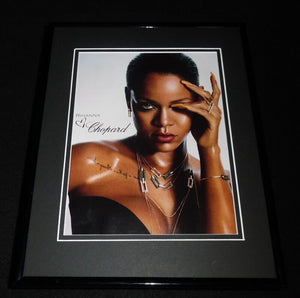 Rihanna 2017 Chopard Framed 11x14 ORIGINAL Advertisement 