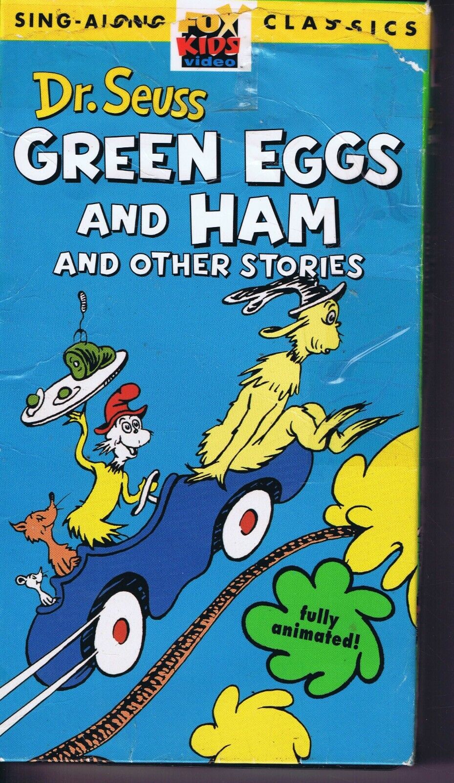 Dr Seuss Green Eggs and Ham VINTAGE VHS Cassette 