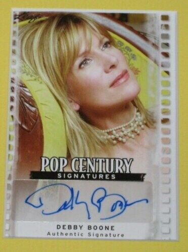 Debby Boone Signed Framed Photo 11x14 LEAF